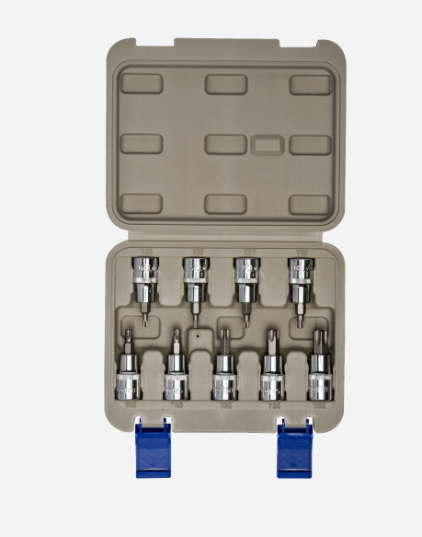 Juego de Vasos con Punta Torx de 1/2" 9 piezas - IRIMO